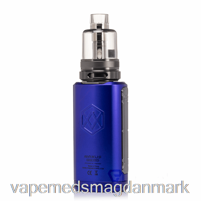 Engangs Vape Danmark Freemax Maxus Max Pro 168w Startsæt Blå